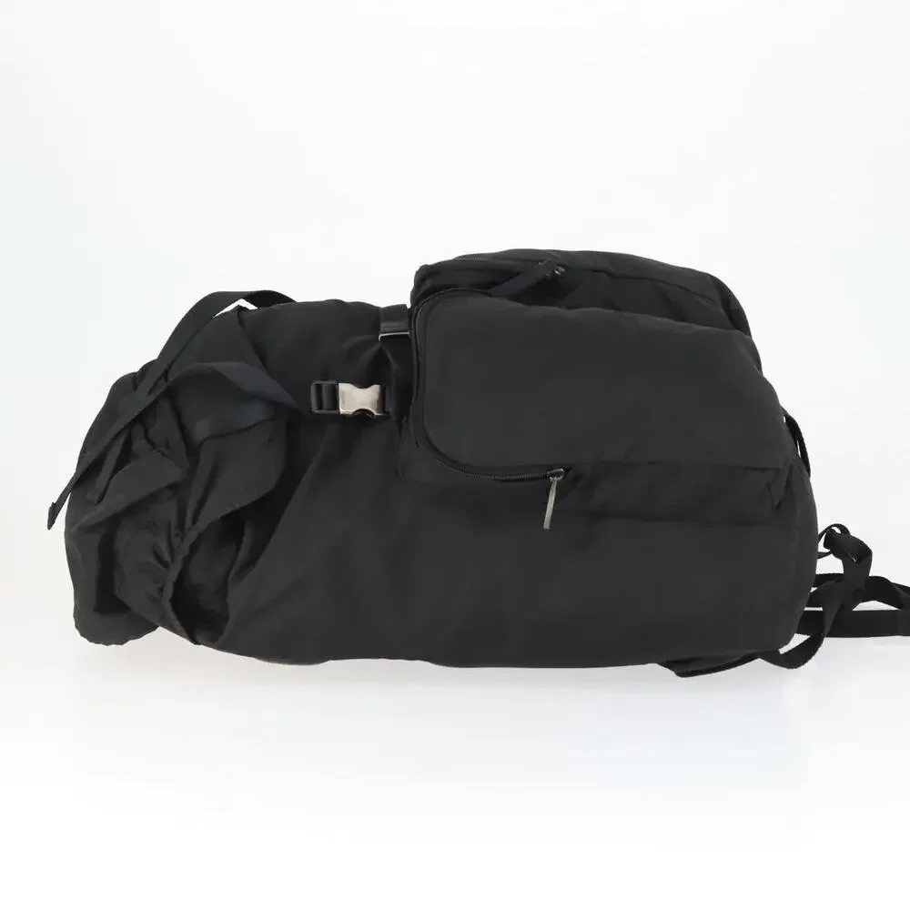 Prada Nylon Backpack Black